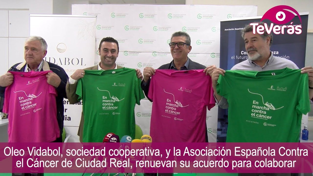 Oleo Vidabol renueva su acuerdo de colaboración con la Asociación Contra el Cáncer de Ciudad Real