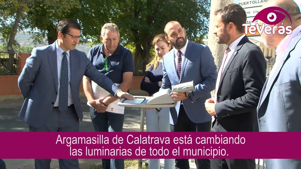 Nuevas luminarias en Argamasilla de Calatrava