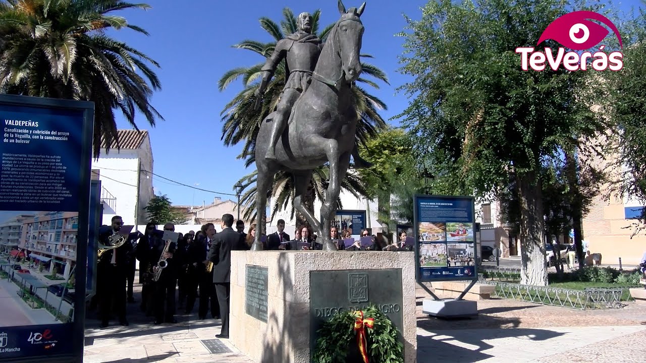Almagro celebra el Día de la Hispanidad rindiendo homenaje a Diego de Almagro