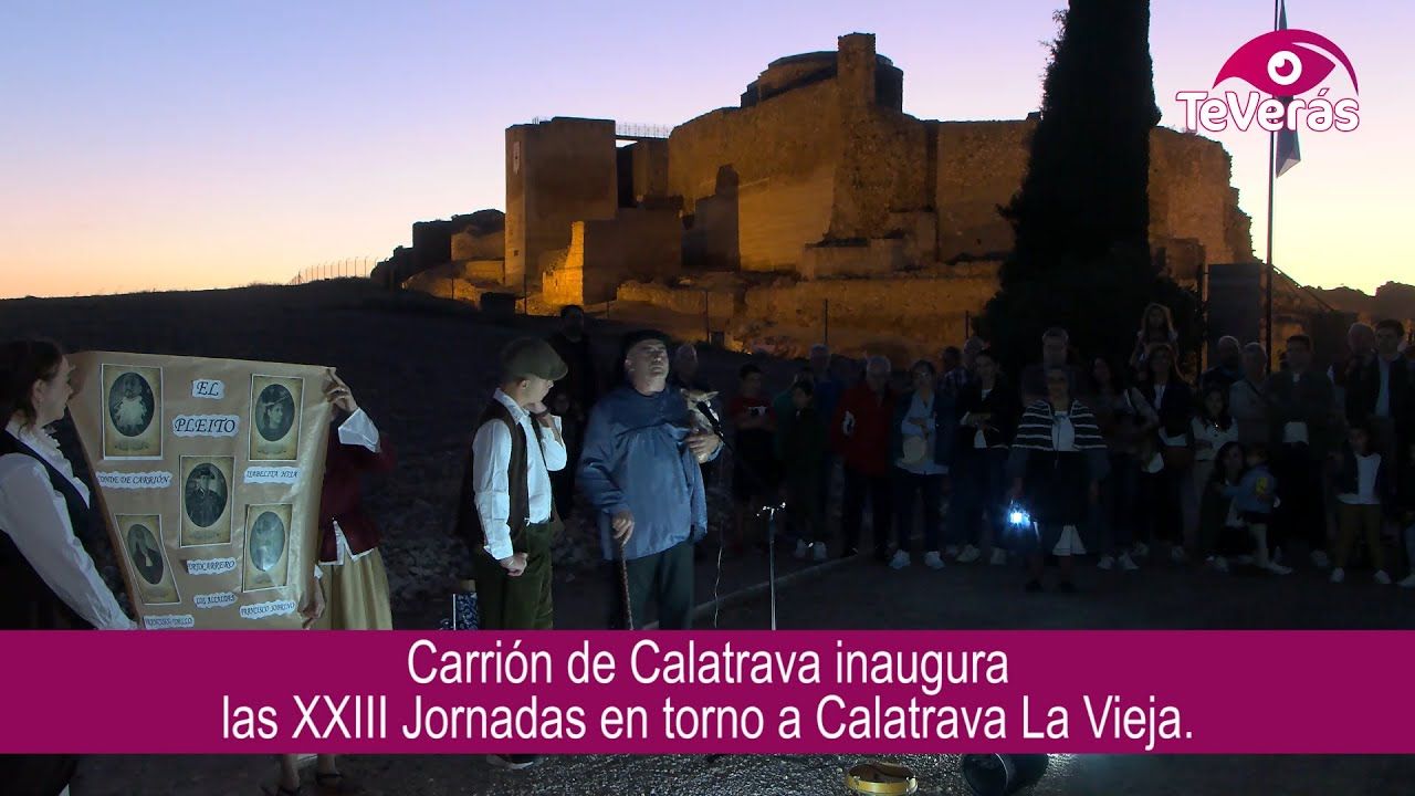 Carrión de Calatrava inaugura las XXIII Jornadas en torno a Calatrava La Vieja