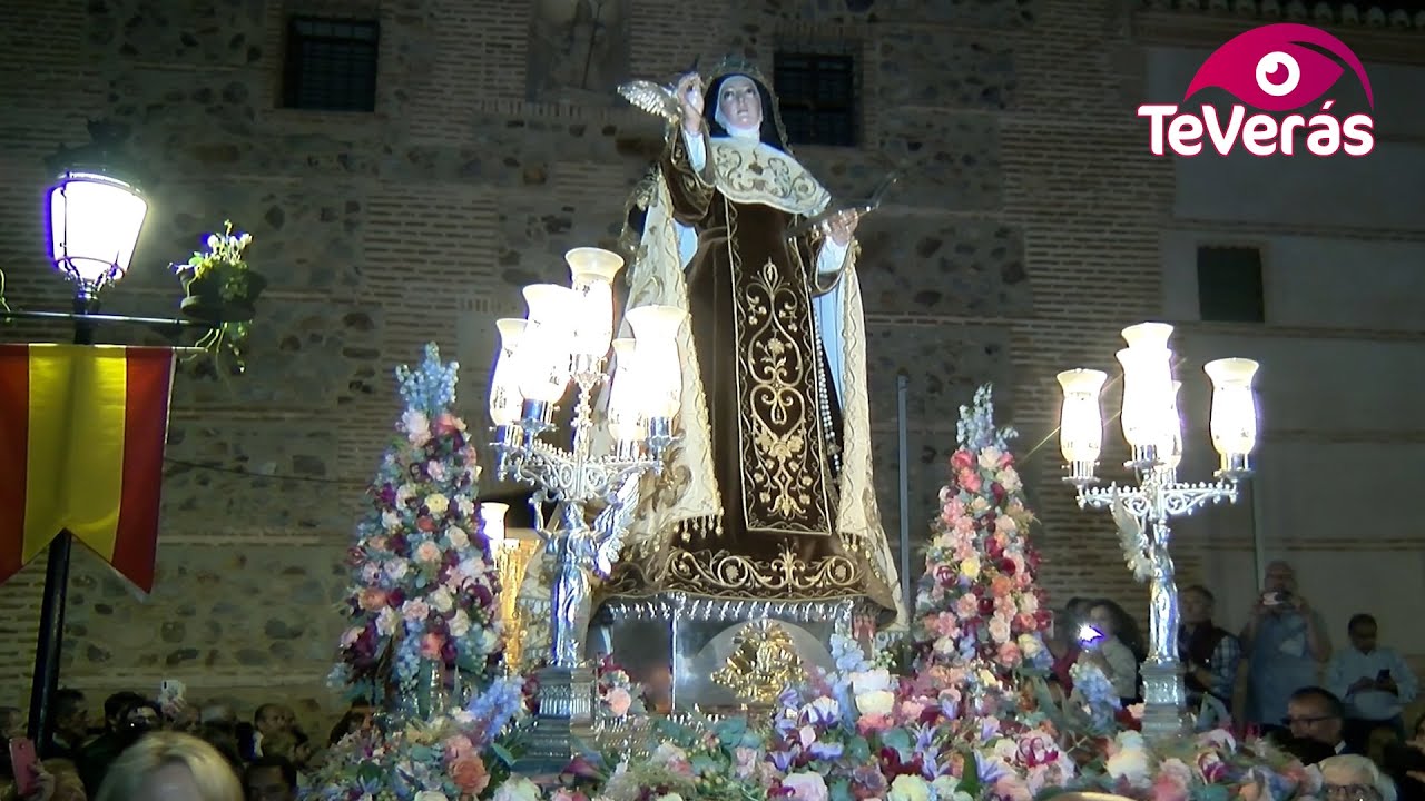 Malagón vuelve a procesionar con Santa Teresa de Jesús