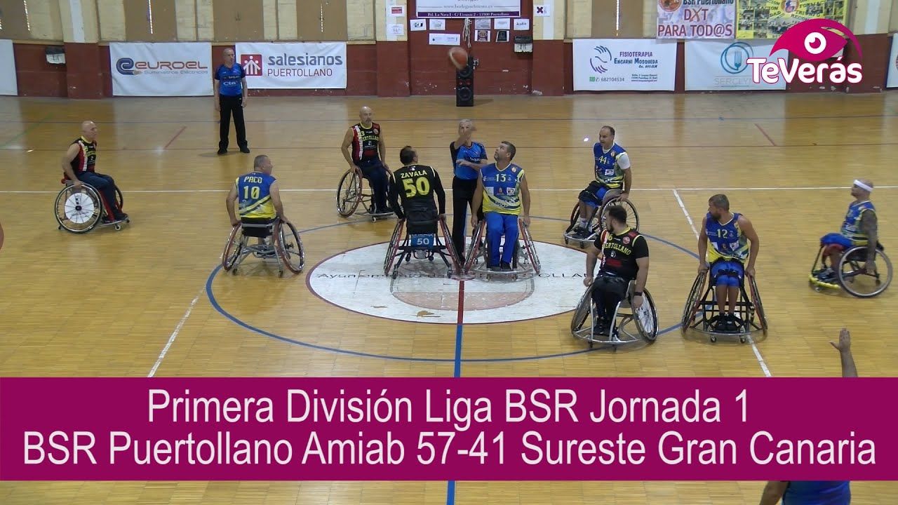 Crónica BSR Puertollano Amiab 57 – 41 Sureste Gran Canaria