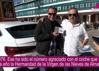 El coche de la Hermandad de la Virgen de las Nieves de Almagro viaja hasta Infantes
