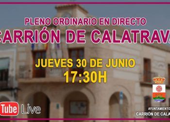 Pleno ordinario Carrión de Calatrava – 30/06/2022