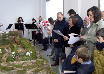 Calzada de Calatrava abre las puertas a la Navidad con la inauguración del Belén Municipal