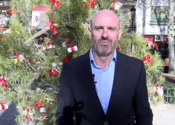 El alcalde de Argamasilla de Alba manda su mensaje navideño con sus mejores deseos para el 2023