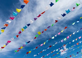 banderines fiestas populares