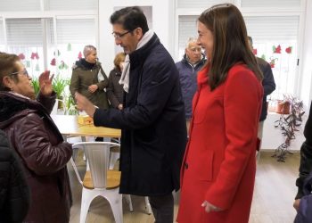 Caballero visita Cañada de Calatrava para conocer los distintos proyectos con cargo a la institución provincial