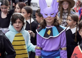 Los niños protagonizan el lunes de Carnaval en Argamasilla de Calatrava