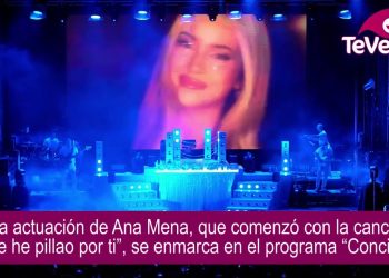 Ana Mena reúne a más de 5500 personas en Miguelturra