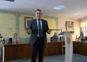 Joaquín Dotor toma el bastón de mando de Santa Cruz de Mudela