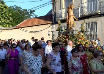 Villarta de San Juan celebra la procesión de San Juan Bautista