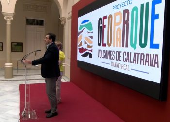 Geoparque Volcanes de Calatrava de Ciudad Real recibe la visita de la UNESCO