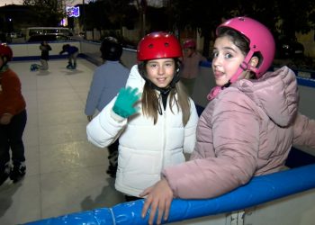 Santa Cruz de Mudela estrena pista de patinaje