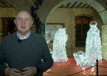El alcalde de Carrión de Calatrava, Dionisio Moreno desea un prospero año 2024 a todos los vecinos