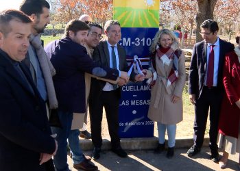 inauguración carretera 3102