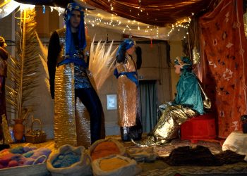 Los Reyes Magos aterrizan en Calzada de Calatrava