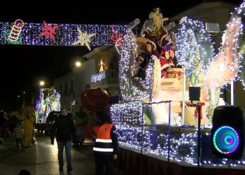 Los Reyes Magos hacen parada en Villarrubia de los Ojos en la noche más especial del año