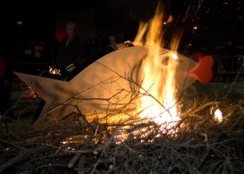 Carrión de Calatrava celebra su tradicional entierro de la sardina