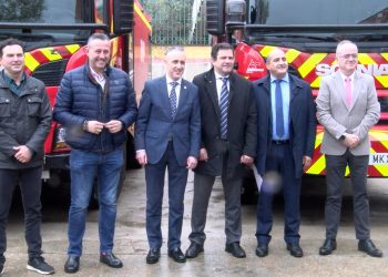 PUERTOLLANO PRESENTA DOS NUEVOS VEHÍCULOS PARA EL PARQUE DE BOMBEROS