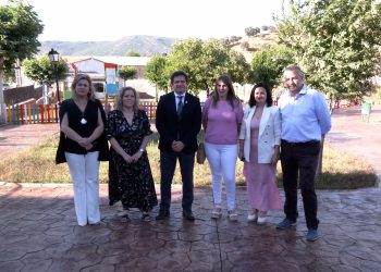 Puebla de Don Rodrigo recibe la visita del presidente de la Diputación de Ciudad Real