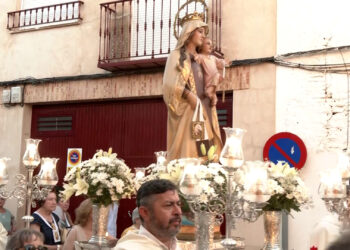 El Viso del Marqués se engalana para la procesión en honor a la Virgen del Carmen
