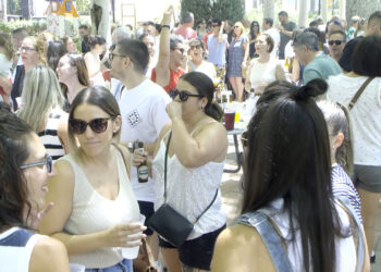 Baile del vermú en Santa Cruz de Mudela