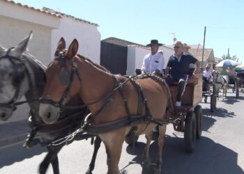 Pasacalles ecuestre en Carrión para cerrar las fiestas 2024