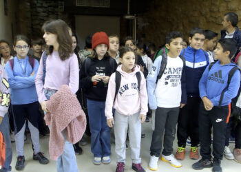 Talleres medievales en Calatrava la Vieja acercan la historia a los más jóvenes