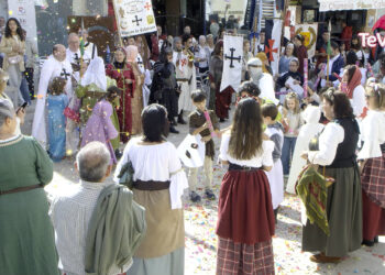 Desfile medieval en Carrión de Calatrava