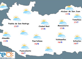 Vuelve la estabilidad meteorológica este fin de semana a la provincia de Ciudad Real