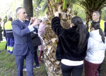 Puertollano enciende la Navidad con la colaboración de Fundación Fuente Agria y Fertiberia