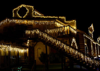 La Navidad ilumina el mirador de La Mancha