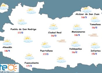 Fin de semana soleado y con temperaturas suaves
