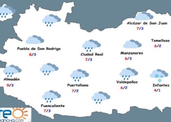 Frío, viento y lluvia para este fin de semana
