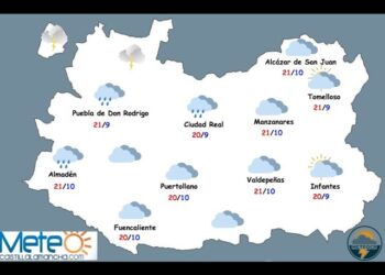 Bajada de temperaturas y aumento de nubosidad este fin de semana