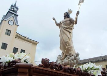 Calzada desafía la lluvia y celebra el Encuentro