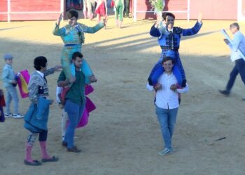 Carrión de Calatrava celebró el domingo una novillada mixta con motivo de su Feria y Fiestas
