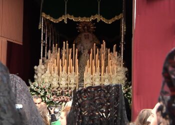 El barrio del Pilar de Ciudad Real se preparó para la procesión del Martes Santo
