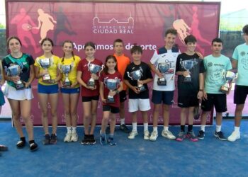 Ciudad Real acoge con éxito el Campeonato Provincial Escolar de Pádel
