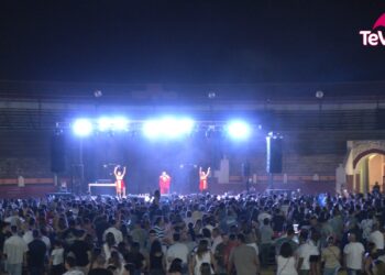 King África hace vibrar la plaza de toros de Almagro.