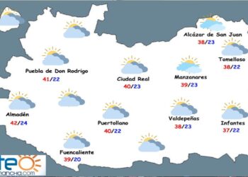 Ciudad Real afronta otro fin de semana con más de 40 °C y noches tropicales