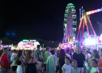 Primera noche de Ferias en Ciudad Real: diversión y atracciones para todos
