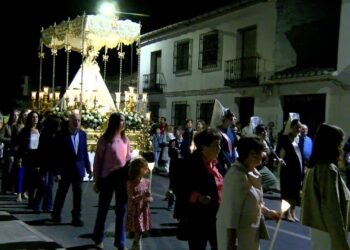 Almagro celebró por todo lo alto el regreso de la imagen de la Virgen de las Nieves a Madre de Dios