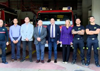 El SCIS presenta las mejoras y planes de futuro del Parque de Bomberos de Almadén