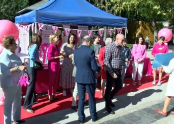 Puertollano se viste de lazos rosas