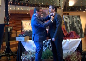Valverde Recibe la Medalla de Oro por el Compromiso Taurino.