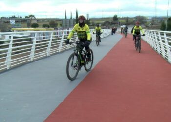 Inaugurada la pasarela ciclopeatonal entre Ciudad Real y Miguelturra