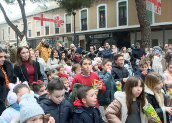 Los niños de Daimiel ya celebran año nuevo
