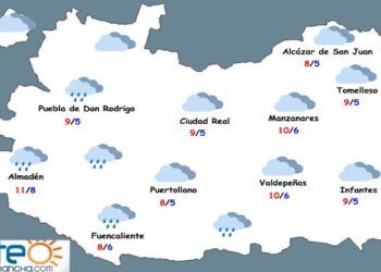 Comenzamos el año con cielos nubosos y algunas lluvias
